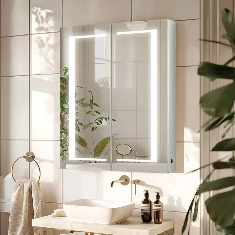 China Loong Bathroom Mirror Cabinet LED Medicine Cabinet