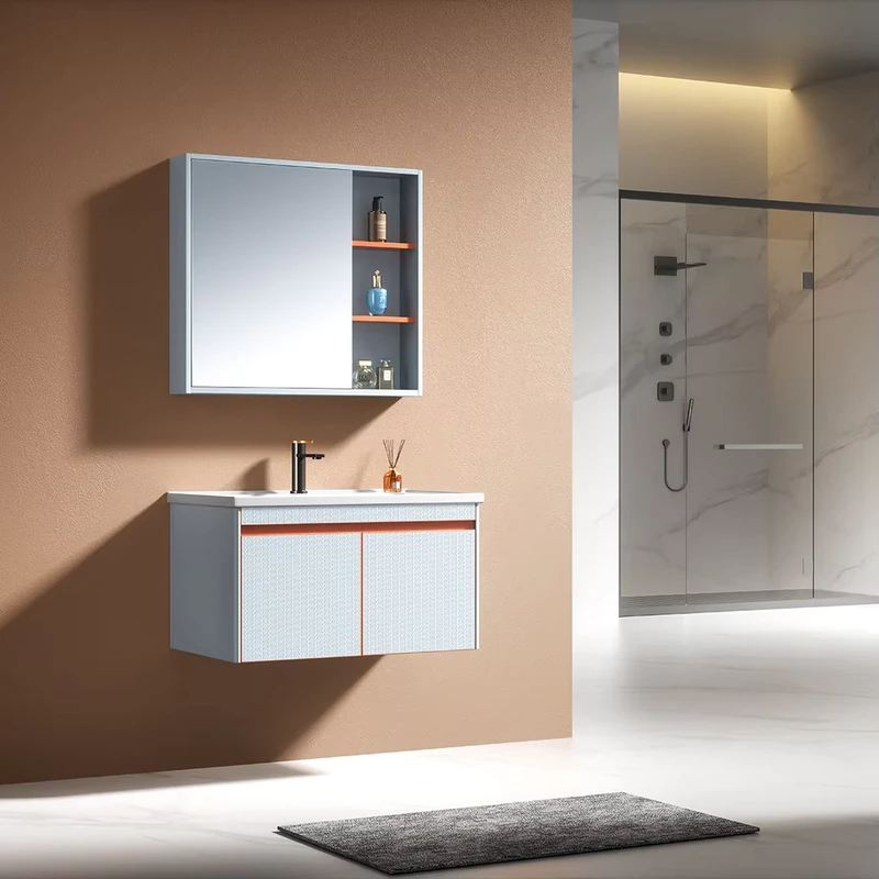 China Loong Bathroom Vanity Cabinet Modern Basin