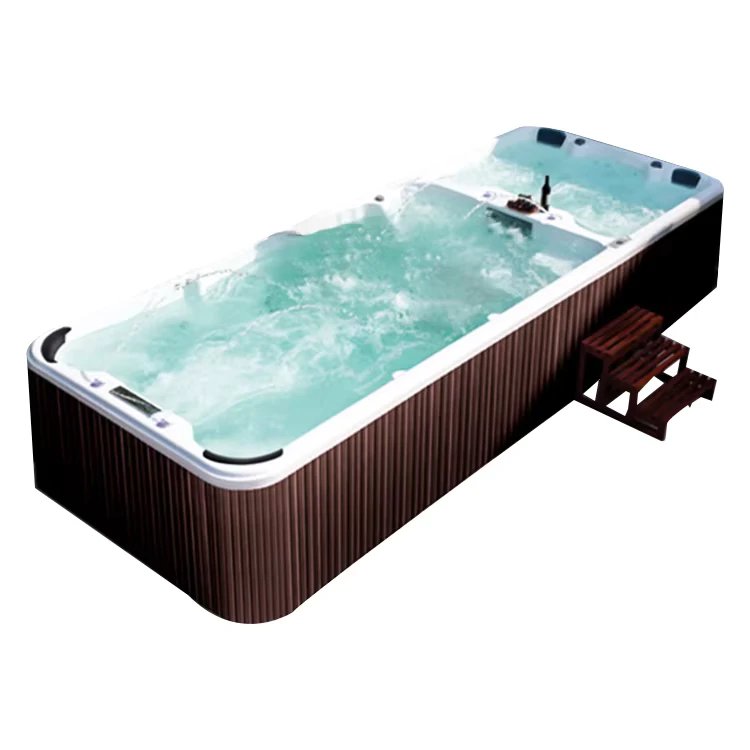 China Loong Factory Direct Sell Acrylic Freestanding Whirlpool Massage Bathtubs Shower