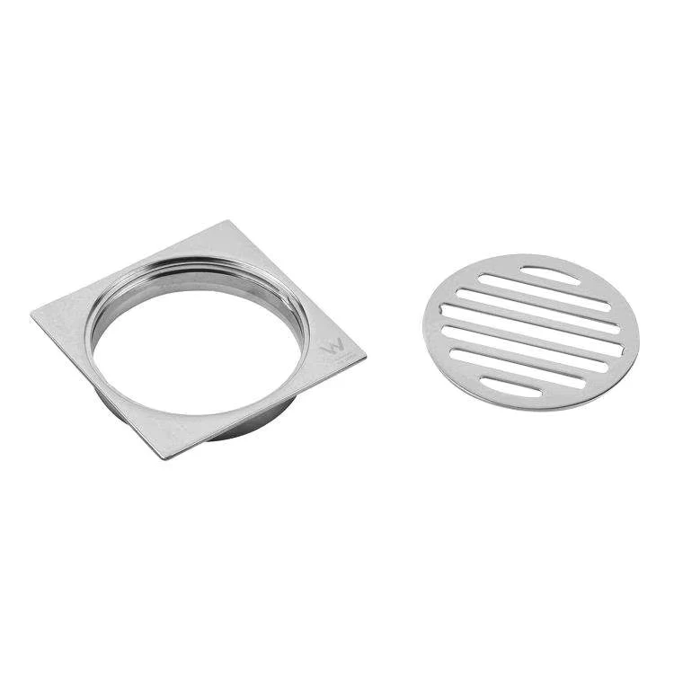 China Loong Modern Polished Brass Floor Drain Australia Water Mark Bathroom Waste Strainer