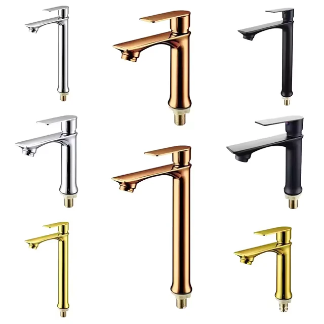 China Loong Sanitary Ware Single Cold Water Taps Chrome Faucet Wash Hand Basin Tap Bathroom Faucet Manufacturer Sink Taps