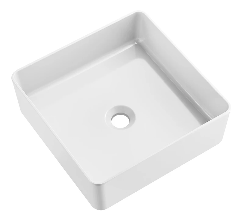 China Loong Sophisticated Luxury Bathroom Sink Modern Bathroom Basin Sinks Boutique Hotel Premium Real Estate Fit
